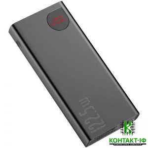 Power Bank Baseus Adaman Digital Display Quick Charge PD3.0+QC3.0 22.5W 40000mAh Black (PPAD0200001) (PPADM40)