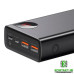 Power Bank Baseus Adaman Metal Digital Display Quick Charge PD2.0+QC4.0 65W 20000mAh Black (PPIMDA-D01) (PPADM65)