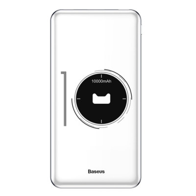 Power Bank Baseus Simbo Smart 10000mAh White (PPALL-AQB02)