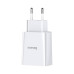 Зарядний пристрій Baseus Speed Mini Dual U Charger 10.5W 2xUSB White (EU) (CCFS-R02)