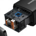 Зарядний пристрій Baseus Compact Quick Charger USB+Type-C 20W PD+QC Black (CCXJ-B01)