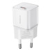 Блок живлення, зарядка Baseus GaN5S Fast Charger 1C 20W EU Moon White