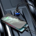АЗП Baseus Particular Digital Display QC+PPS Car Charger 65W Dark Gray Cable(Type-C 1m)