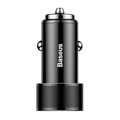 Зарядний пристрій Baseus Small Screw 3.4A Dual-USB Black