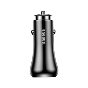 Зарядний пристрій Baseus Gentry Dual-U Quick-charge Black