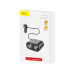 Зарядний пристрій Baseus High Efficiency One to Two Cigarette Lighter Black (CRDYQ-01)