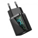 Зарядний пристрій Baseus Super Si Quick Charger 20W Sets Black + Type-C to Lightning (TZCCSUP-B01)