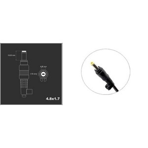 Блок живлення (зарядка) Asus B klass 9.5V 2.5A 24W 4.8mm*1.7mm