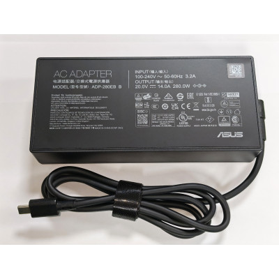 Зарядка/ Блок живлення для Asus 20V 14A 280W Rectangle Conn Original New ADP-280EB-REC