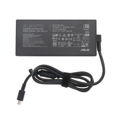 Зарядка/ Блок живлення для Asus 20V 19A 380W Rectangle Conn Original New ADP-380EB-REC