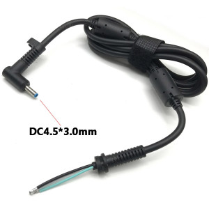 Кабель DC HP, Asus 200W 10A 4.5mm*3.0mm pin inside blue 3pin для блока живлення ноутбука
