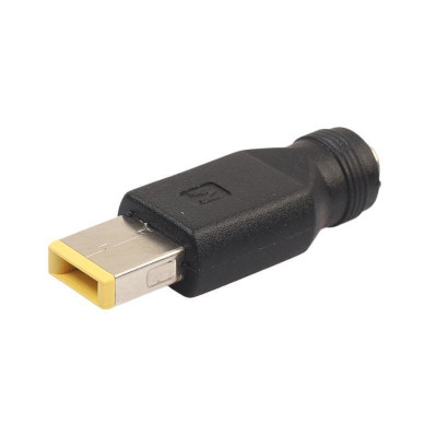 Перехідник для блоку живлення ноутбука Lenovo 5.5x2.5 - square tip
