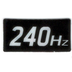 Наклейка 240Hz