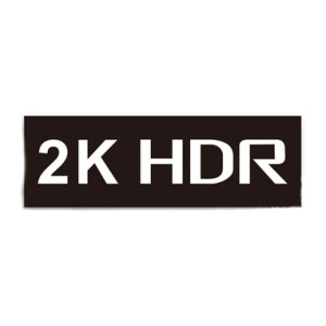 Наклейка 2K HDR 3,2x1cm