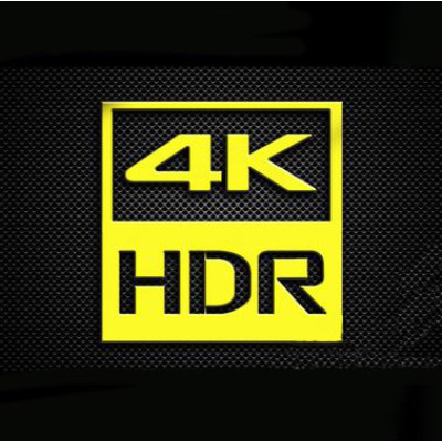 Наклейка 4K HDR Gold (metal)