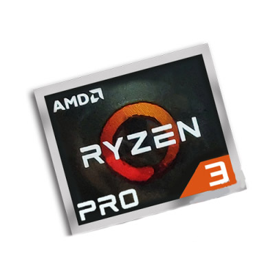 Наклейка AMD Ryzen 3 PRO