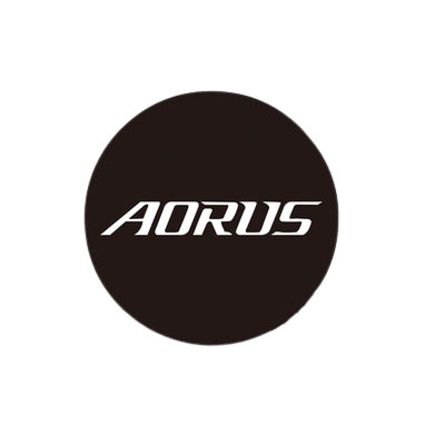 Наклейка для вентилятора відеокарти AORUS Gigabyte V2 35x35mm