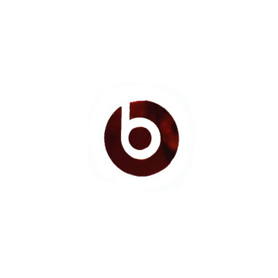 Наклейка Beats Audio Logo Red
