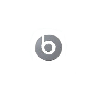 Наклейка Beats Audio Logo Silver