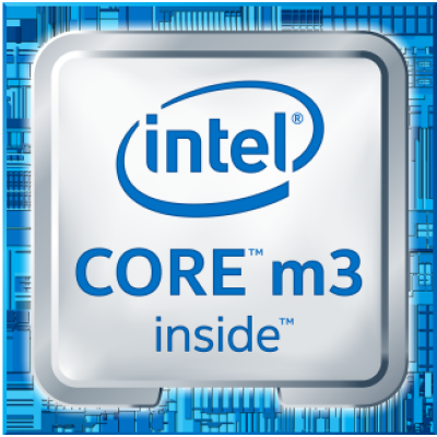 Наклейка Intel Core m3 blue