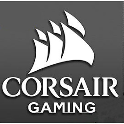 Наклейка Corsair Gaming metal chrome