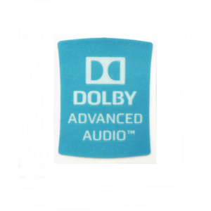 Наклейка Dolby Advanced Audio, Blue