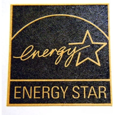 Наклейка Energy Star Gold 28x28mm, Black