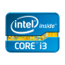 Наклейка Intel Core i3 2x1,5cm Blue