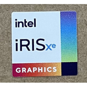 Наклейка Intel Iris Xe Graphics