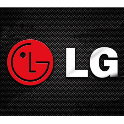 Наклейка LG Metal red-silver 3.4x1.4cm