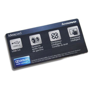 Наклейка для ноутбука Lenovo IdeaPad 2 80x42mm