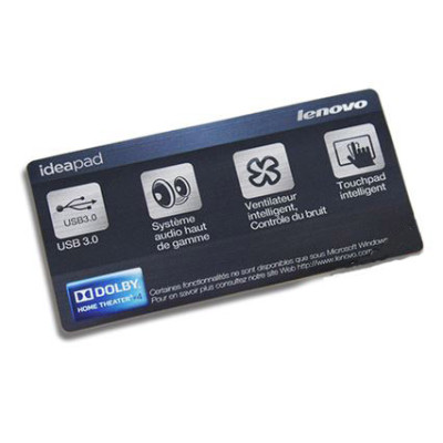 Наклейка для ноутбука Lenovo IdeaPad 2 80x42mm