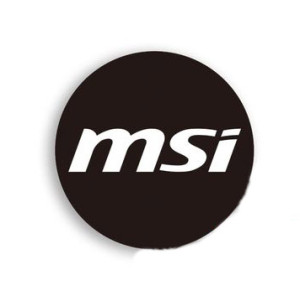 Наклейка для вентилятора відеокарти MSI