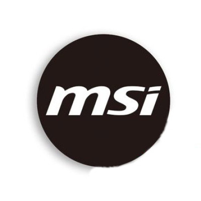 Наклейка для вентилятора відеокарти MSI