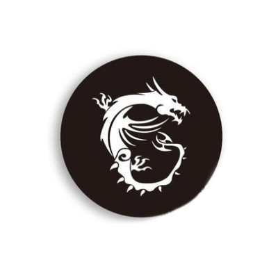 Наклейка для вентилятора відеокарти MSI Gaming 3cm