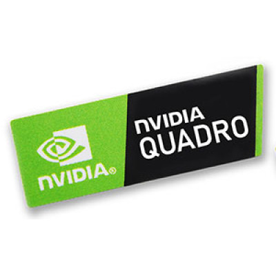 Наклейка NVIDIA Quadro RTX 35x12mm