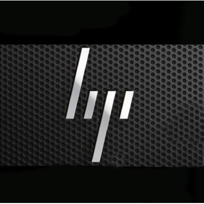 Наклейка HP (Hewlett Packard) New Logo Metal 4x2.3cm