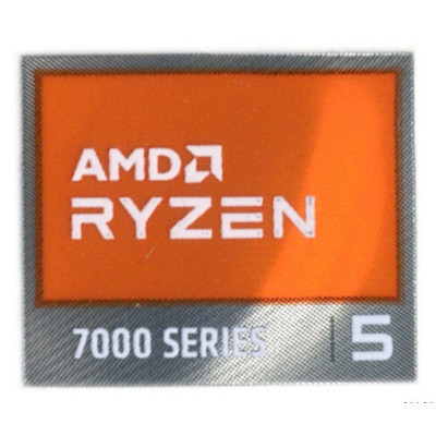 Наклейка AMD Ryzen 5 7000 Series V2