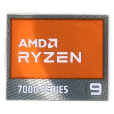 Наклейка AMD Ryzen 9 7000 Series V2