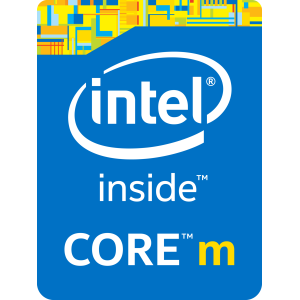 Наклейка Intel Core m blue
