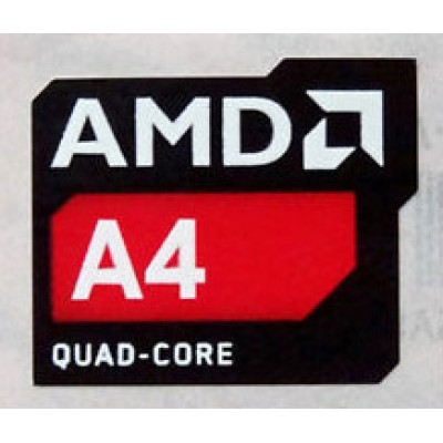 Наклейка AMD A4