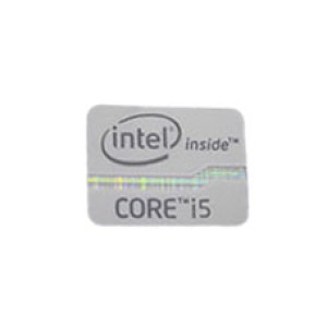 Наклейка Intel Core i5 2x1,5cm White