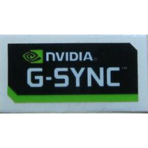 Наклейка NVIDIA G-SYNC 22x10mm