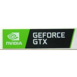 Наклейка NVIDIA GeForce GTX 56x15mm
