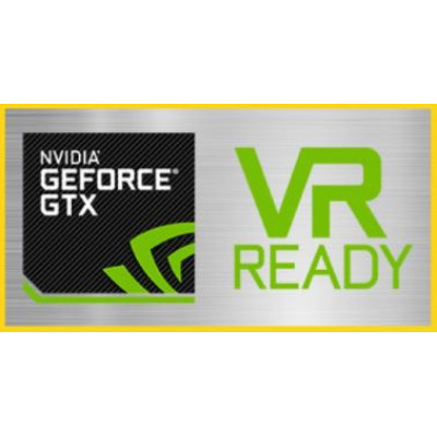 Наклейка NVIDIA GeForce GTX VR READY 41x20mm