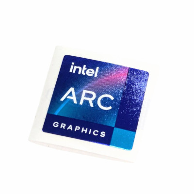 Наклейка Intel ARC Graphics (S278)