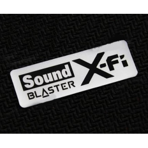Наклейка Sound Blaster X-Fi