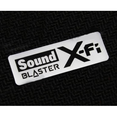 Наклейка Sound Blaster X-Fi