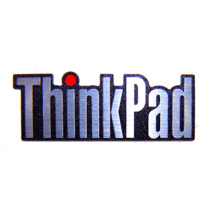 Наклейка ThinkPad metal 3,3x1,2cm