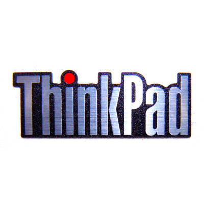 Наклейка ThinkPad metal 3,3x1,2cm